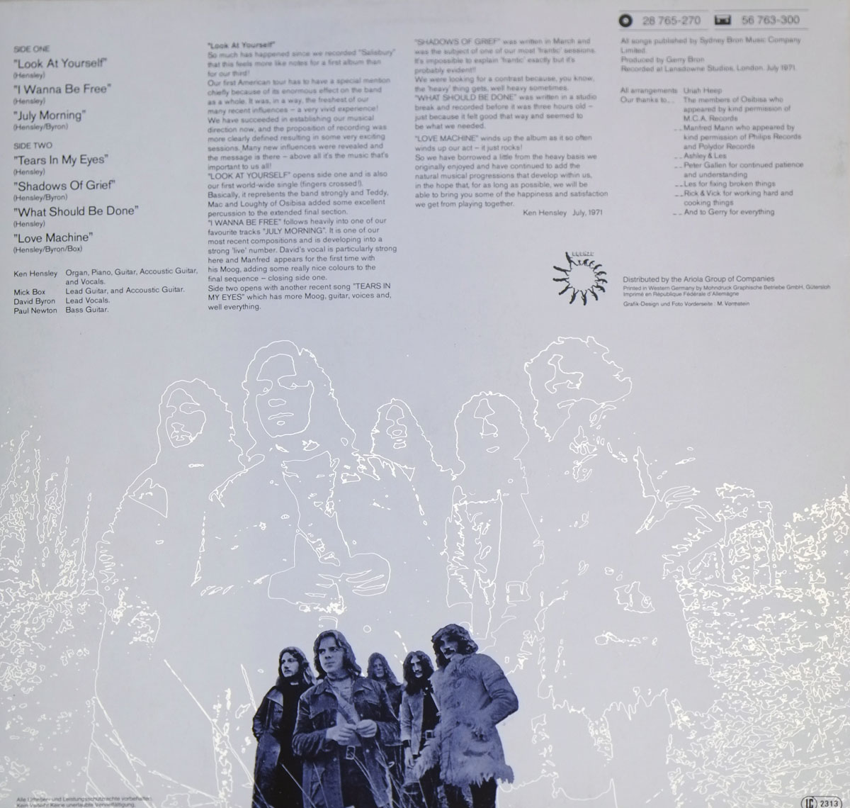 High Resolution Photos of uriah heep look at yourself netherlands 